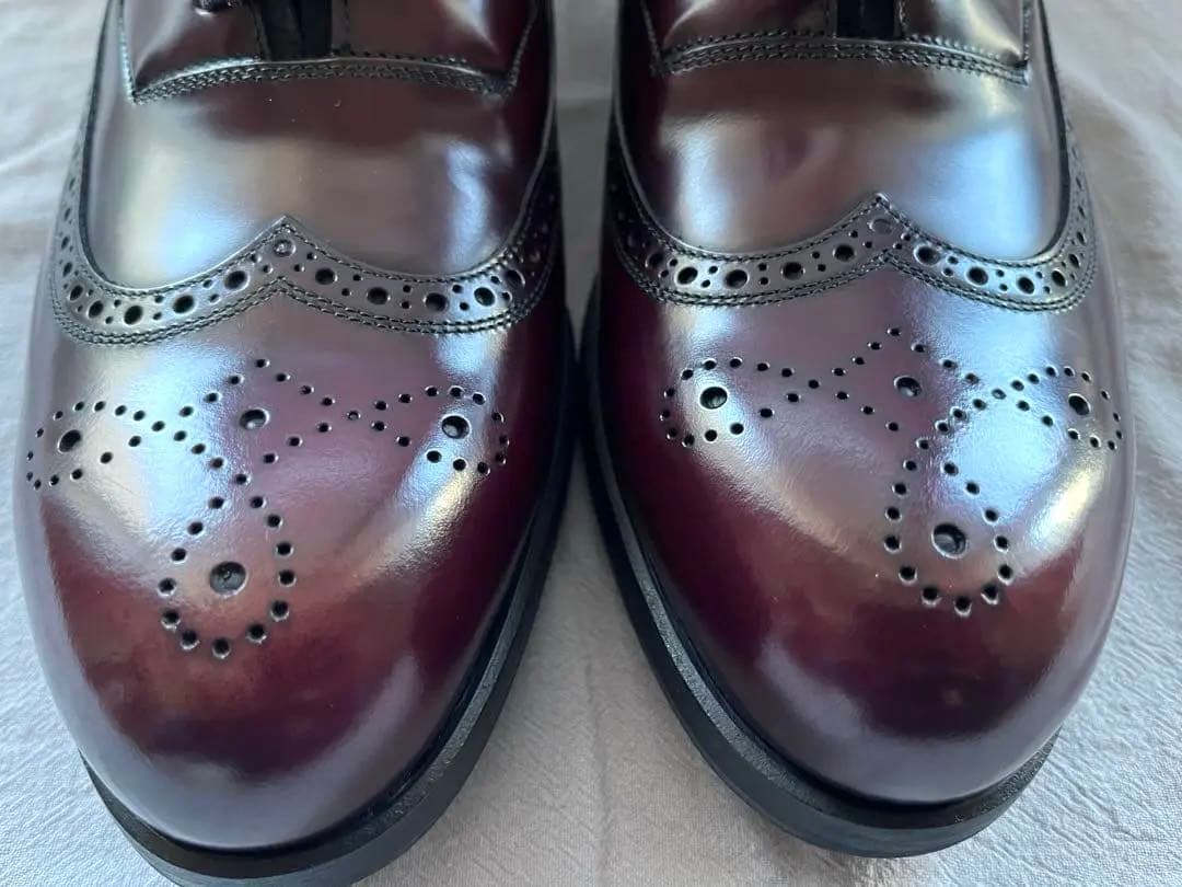 【新品・未使用】PRADA LACE-UP SHOES LEATHER