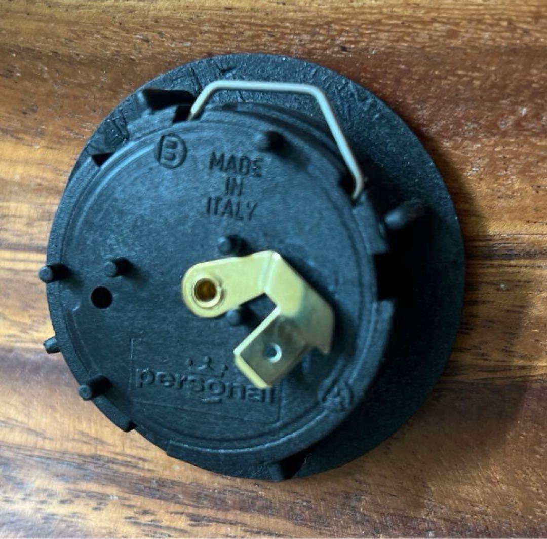 パーソナル 純正 ホーンボタン イタリア製 正規品 イエロー/ブラック