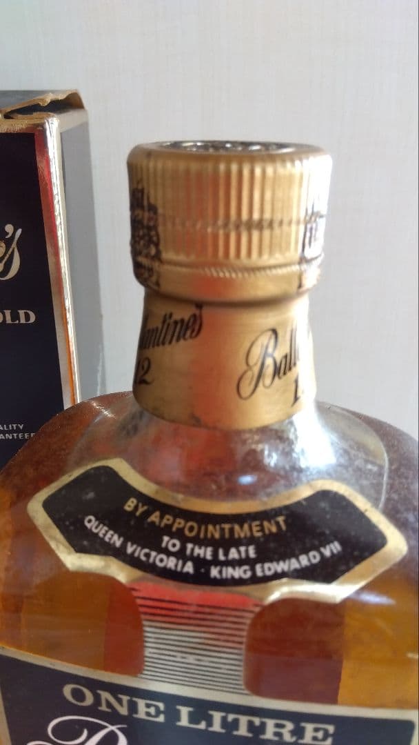 古酒 バランタイン 12年 ビンテージ ウイスキー 特級 未開栓　1L