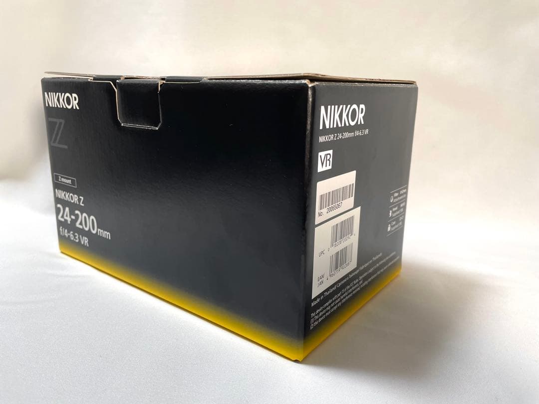 レンズ(ズーム) NIKKOR Z24-200mm f/4-6.3VR