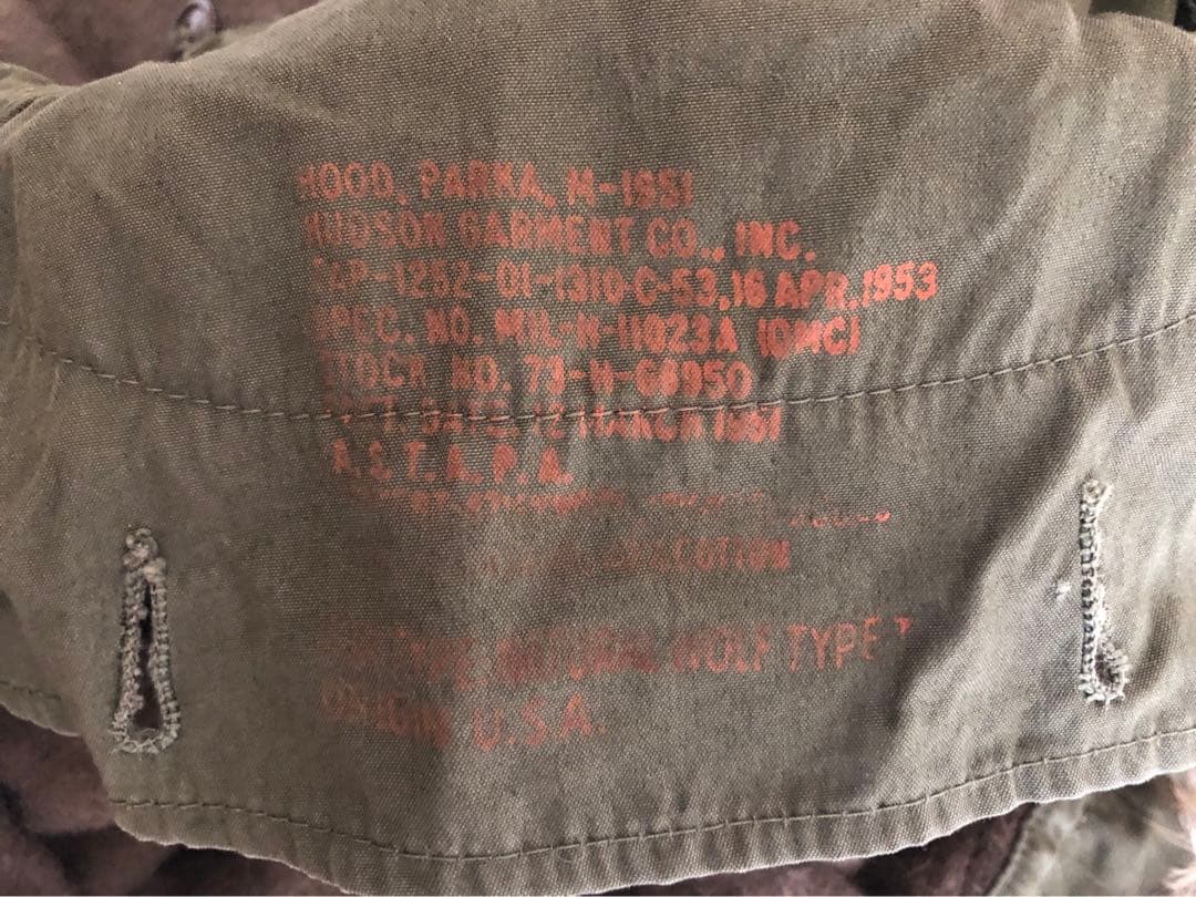 70s vintage M65フィッシュテールモッズパーカー⭐︎ライナーフード完備