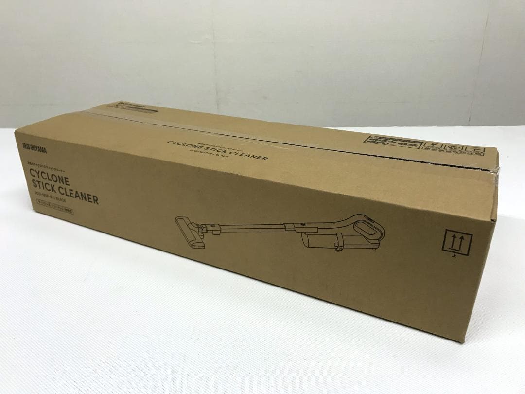 未開封　アイリスオーヤマ 充電式サイクロンスティッククリーナー SCD-185P