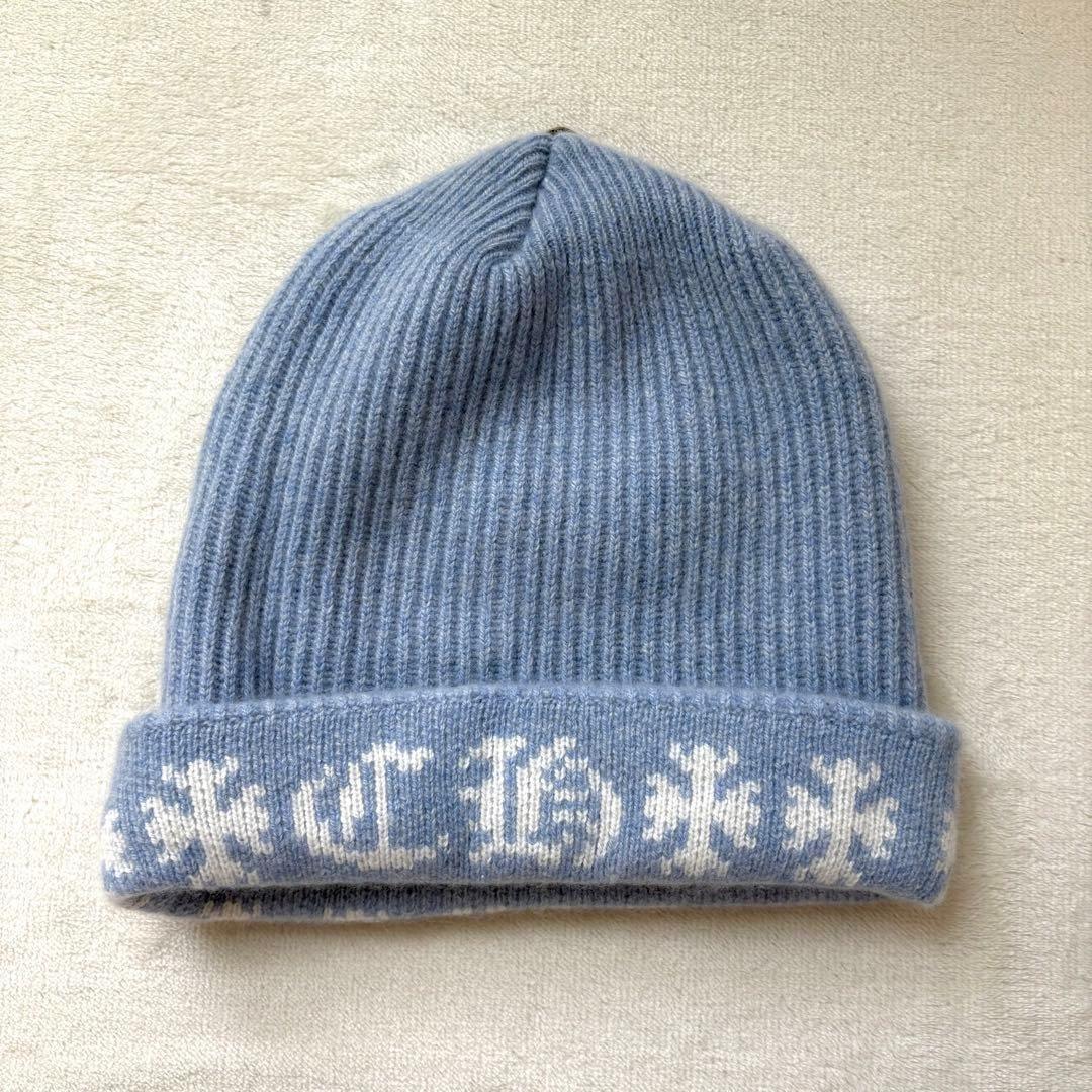 極美品　CHROME HEARTS BIG DADDY カシミヤ　ニット帽