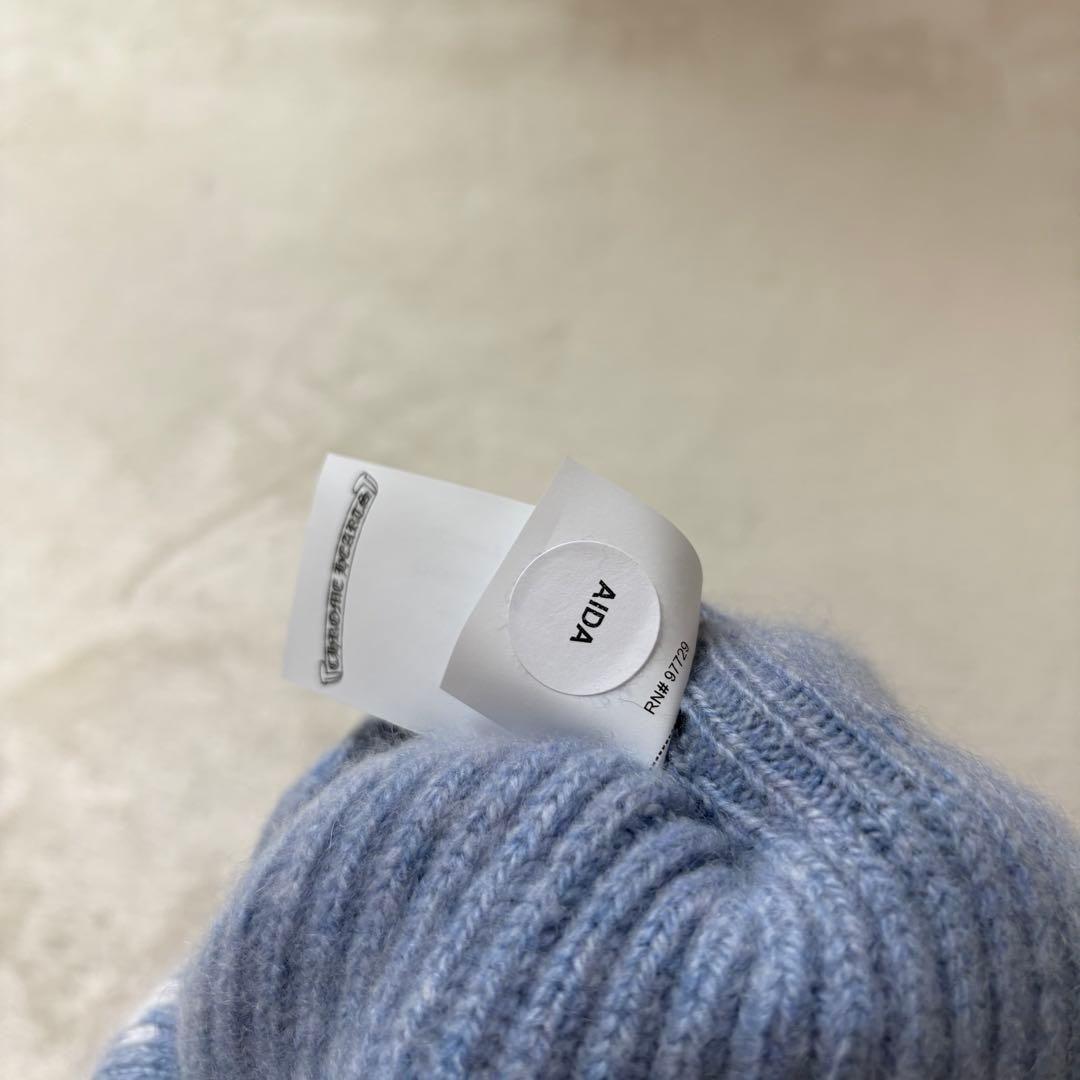 極美品　CHROME HEARTS BIG DADDY カシミヤ　ニット帽