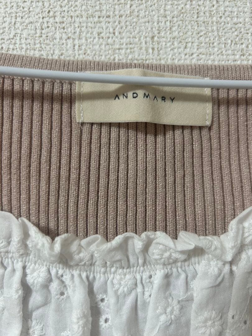 ワンピース ANDMARY Poppy lace mini dress