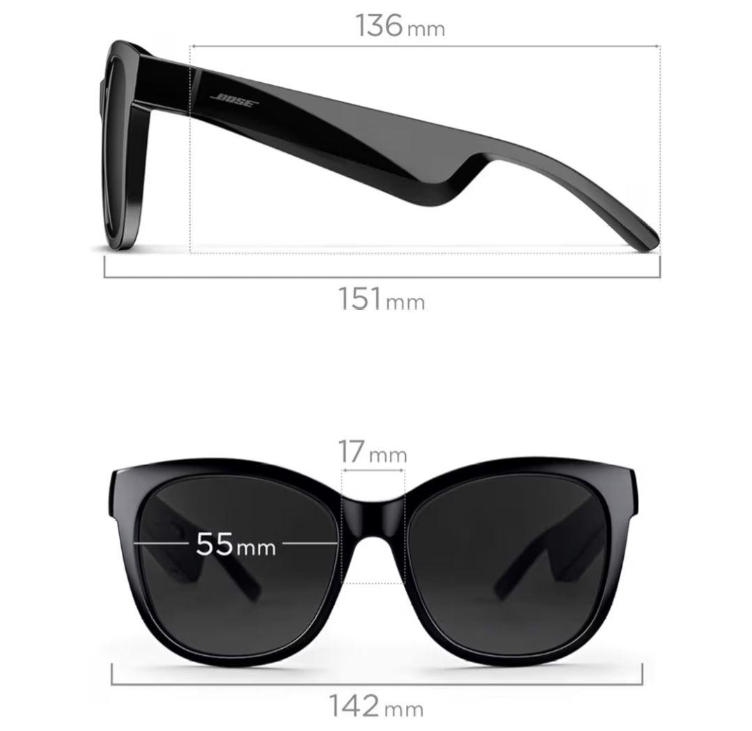 BOSE FRAMES SOPRANOサングラス BL 未使用交換レンズ2枚付