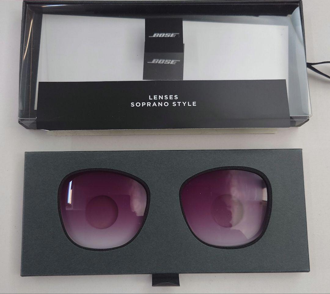 BOSE FRAMES SOPRANOサングラス BL 未使用交換レンズ2枚付