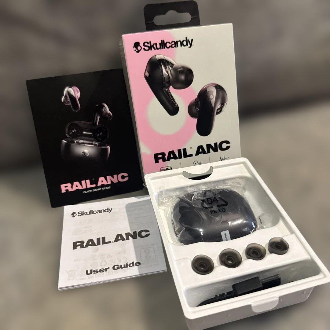 イヤホン Skullcandy Rail ANC True Black