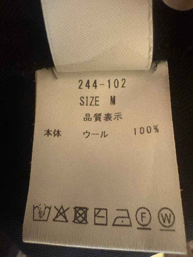 Lig. 黒 コクーンパンツM リグドット　ワイドパンツ