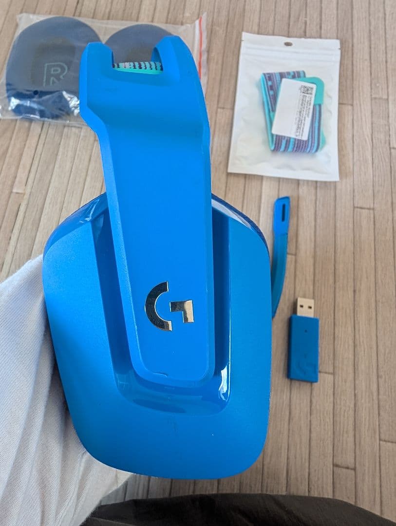 【新品換装済】Logicool G ワイヤレス ゲーミングヘッドセット G733