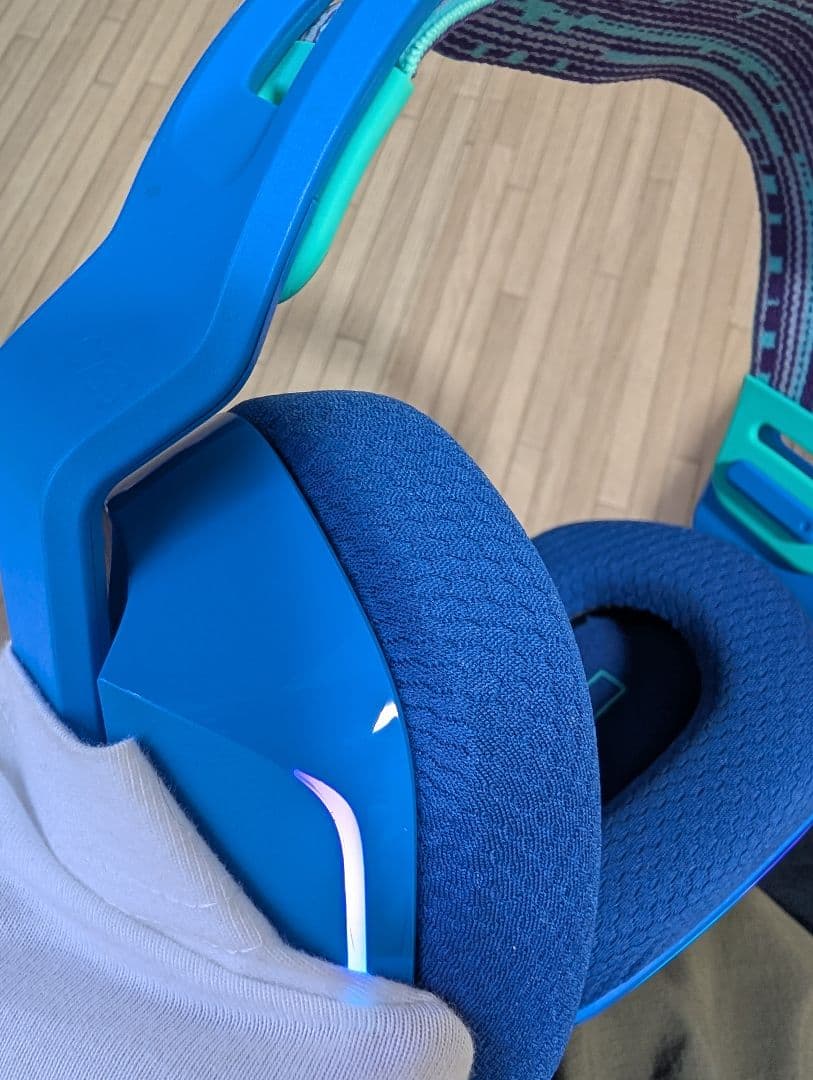 【新品換装済】Logicool G ワイヤレス ゲーミングヘッドセット G733