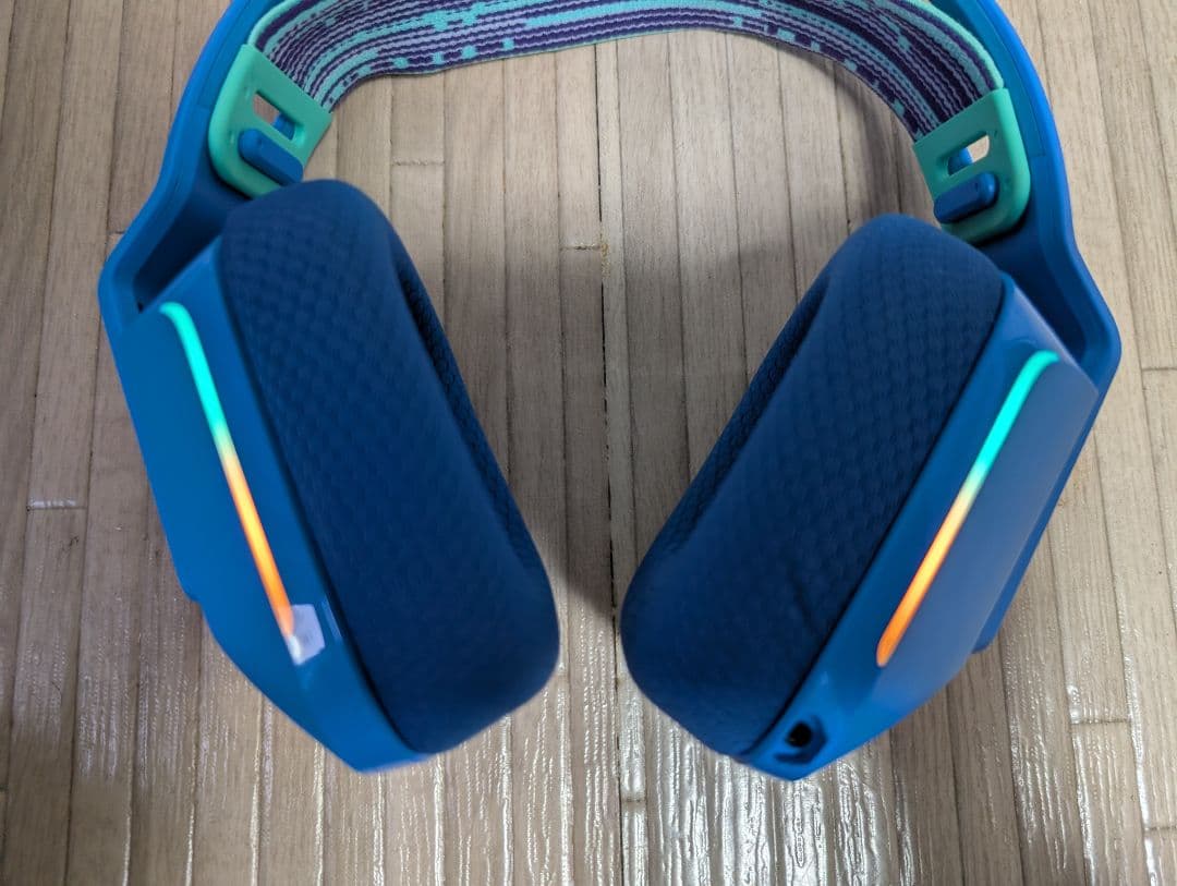 【新品換装済】Logicool G ワイヤレス ゲーミングヘッドセット G733