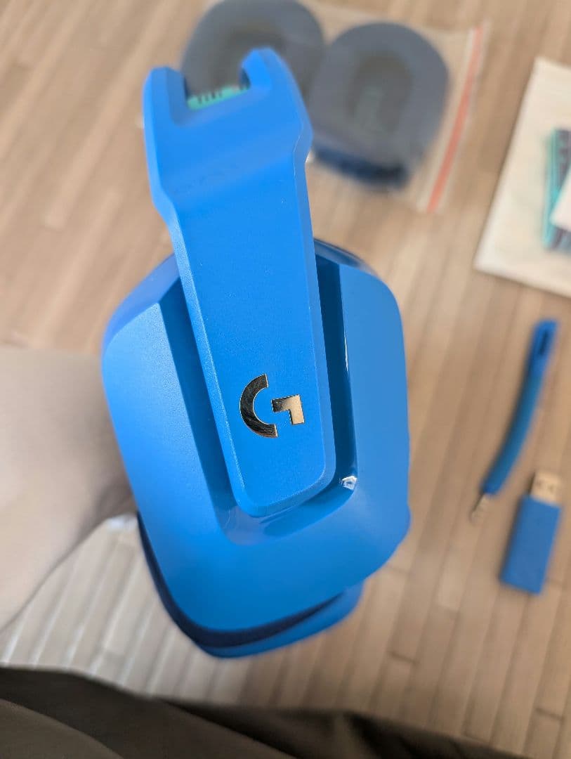 【新品換装済】Logicool G ワイヤレス ゲーミングヘッドセット G733