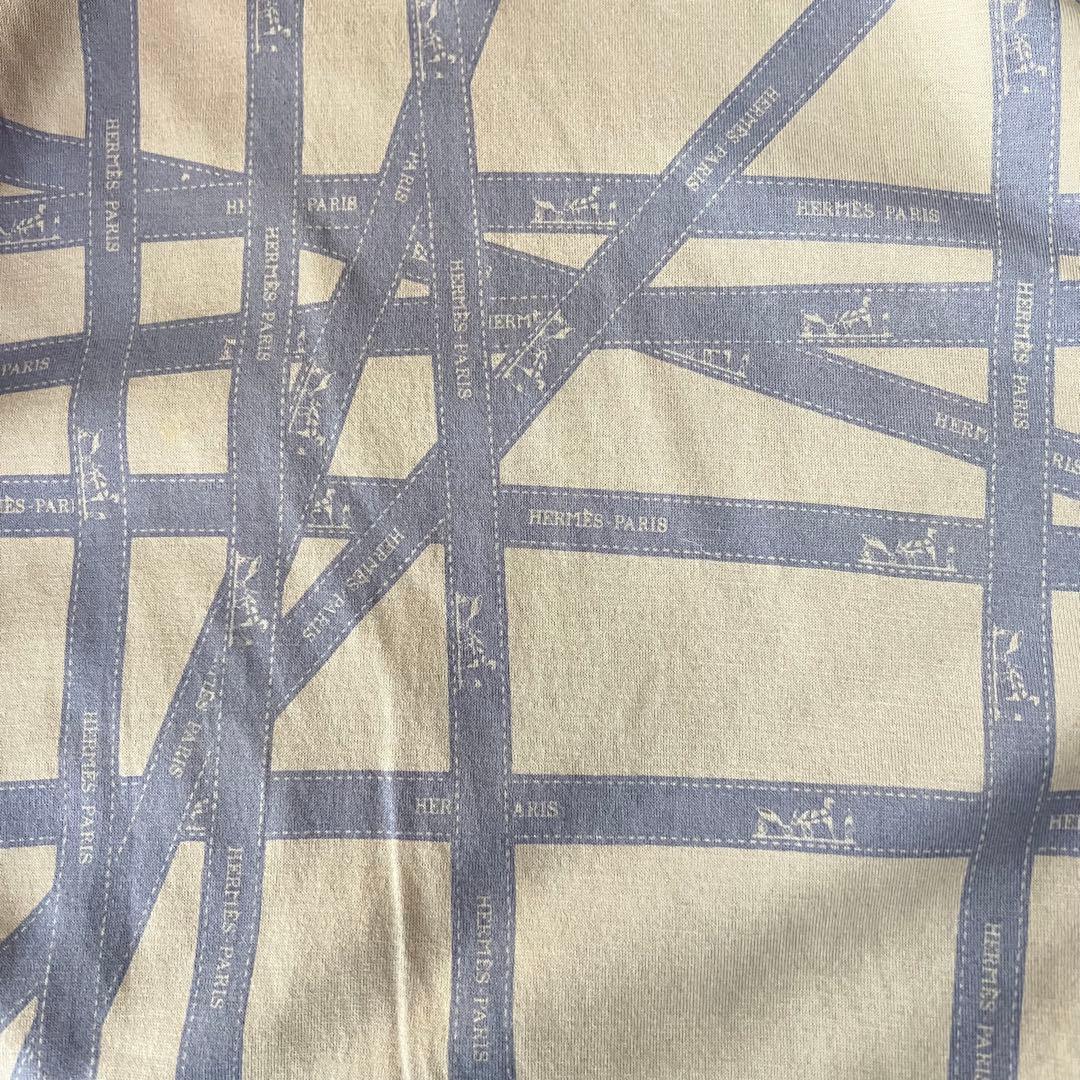 マルジェラ期エルメス　総柄トップス ハイネックカットソー