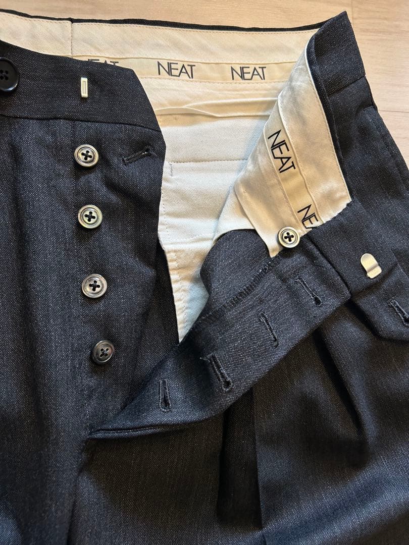 【美品】NEAT Washable Tropical Wide サイズ48