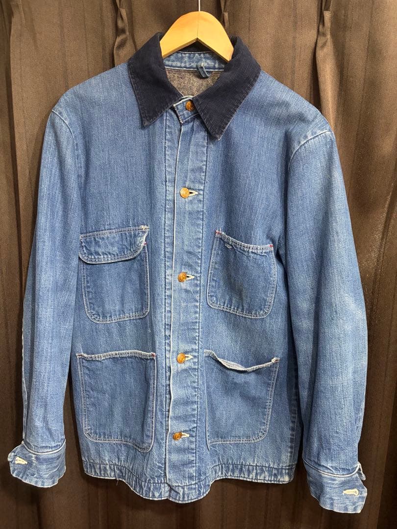 Wrangler 70s カバーオール　ヴィンテージ デニム　ブランケット