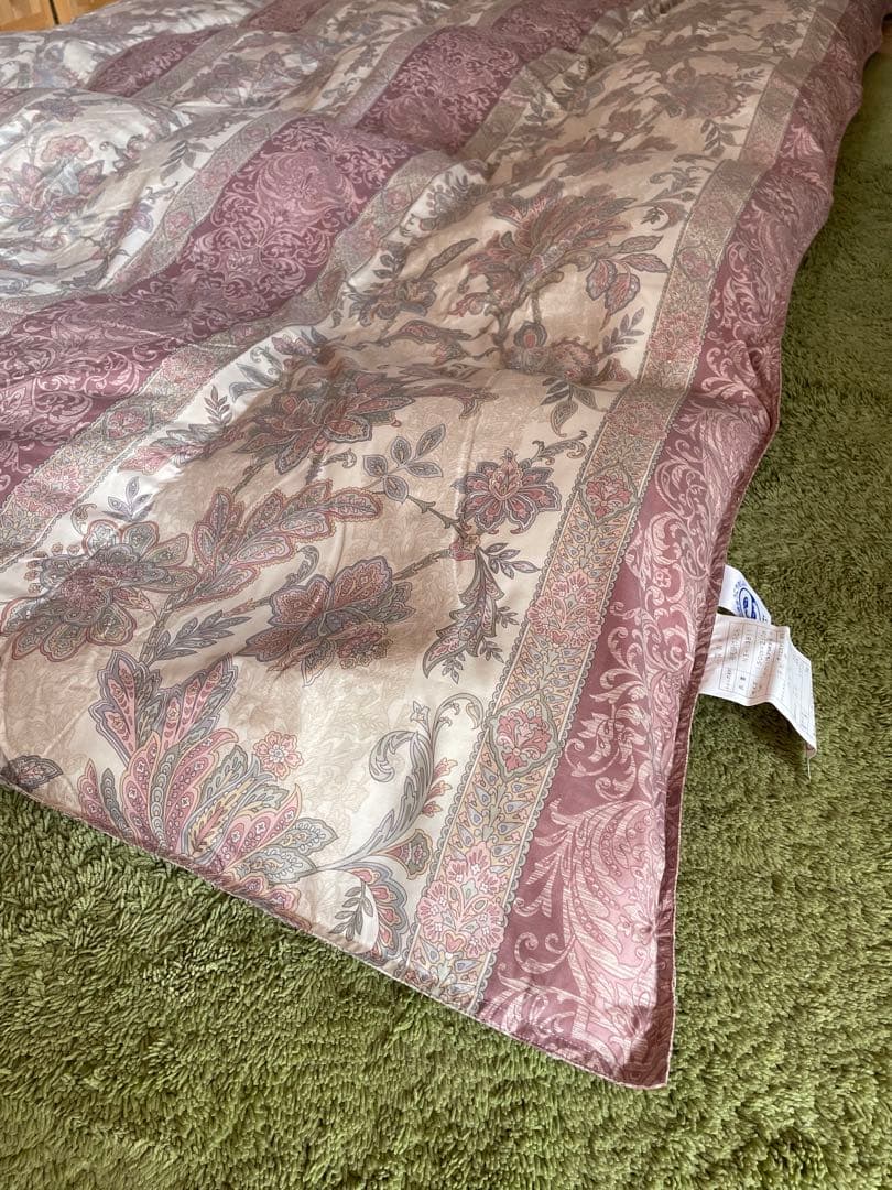 2枚セット【エコダウン使用】寒冷地仕様　羽毛布団　シングル　ホテル仕様