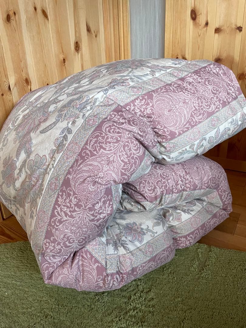 2枚セット【エコダウン使用】寒冷地仕様　羽毛布団　シングル　ホテル仕様