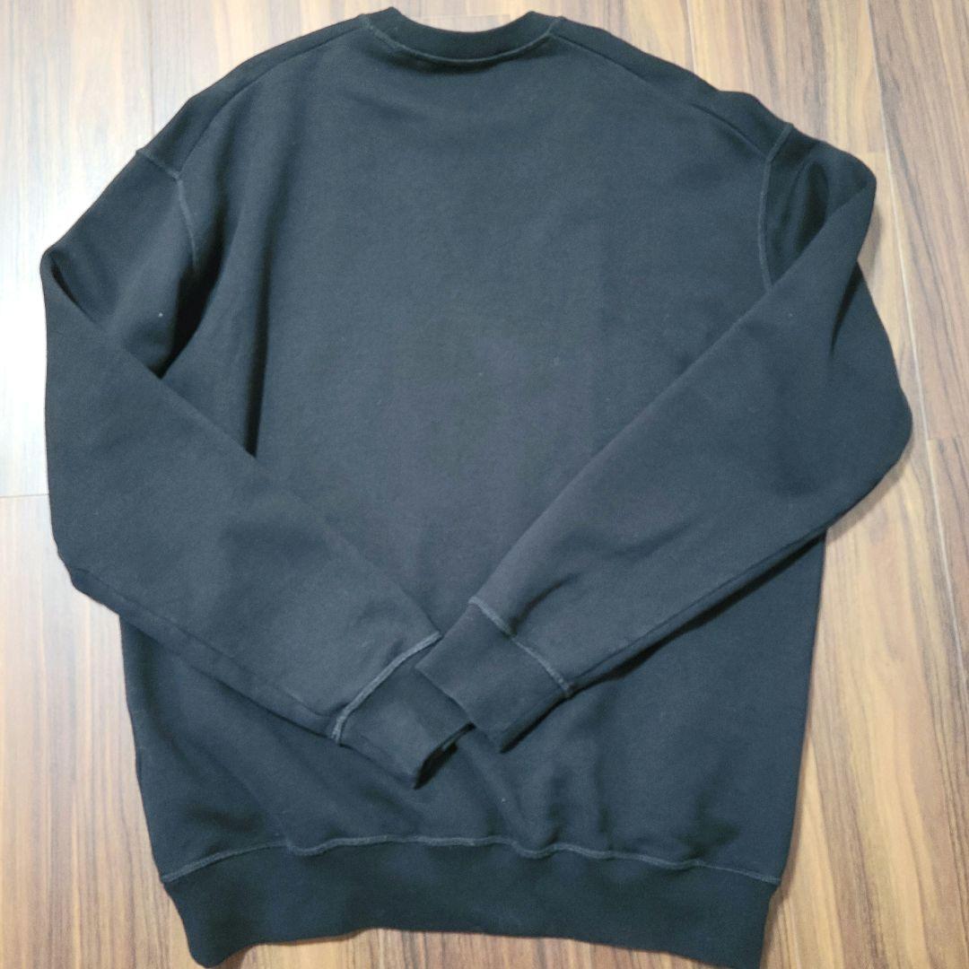 美品・DSQUARED2 ブラック スウェット トレーナー