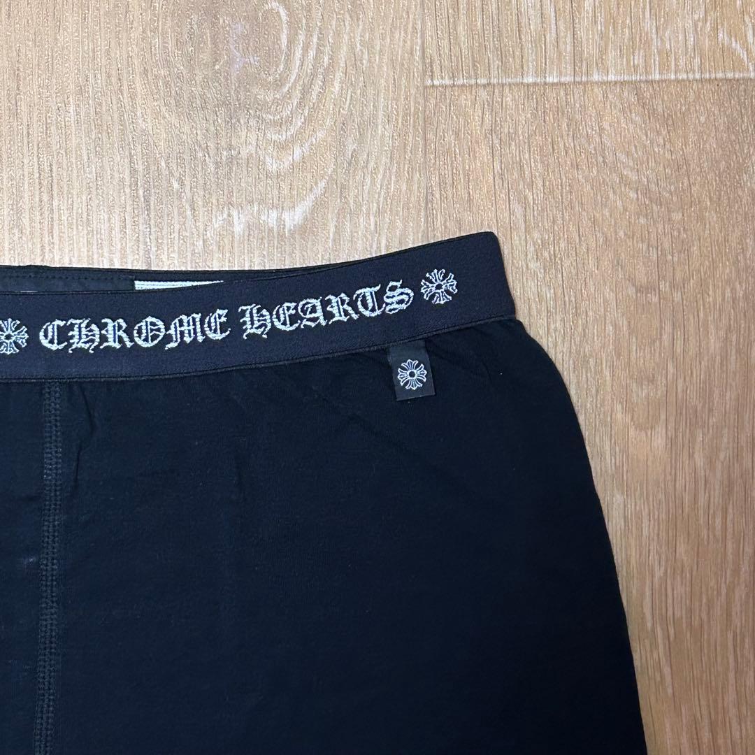 【新品】CHROME HEARTS ブラックレギンス 2個セット