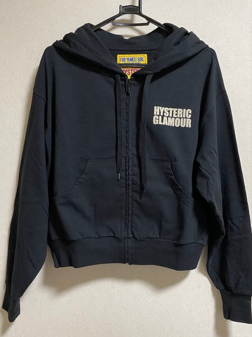 値下げ不可♡ヒステリックグラマー♡BONS TO LOSE ワイドパーカー美品