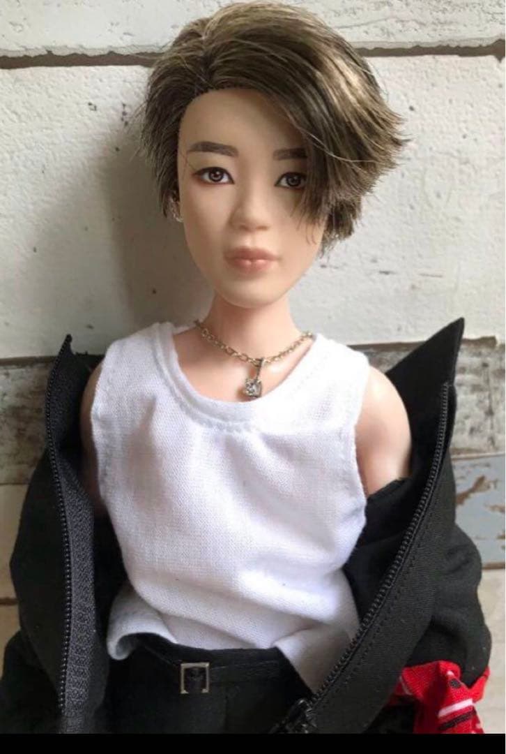 BTS ドール服　ブラックジャケットセットアップ　ジミン