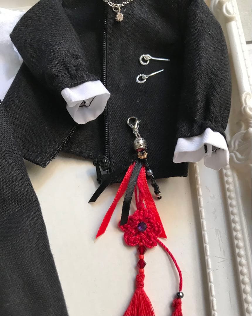 BTS ドール服　ブラックジャケットセットアップ　ジミン