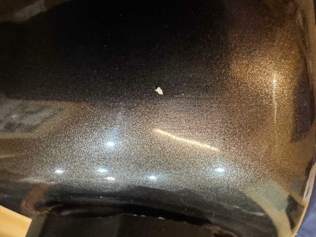 ヤマハTW用　ガソリンタンク＆フロントフェンダー ブラウン　凹み無し