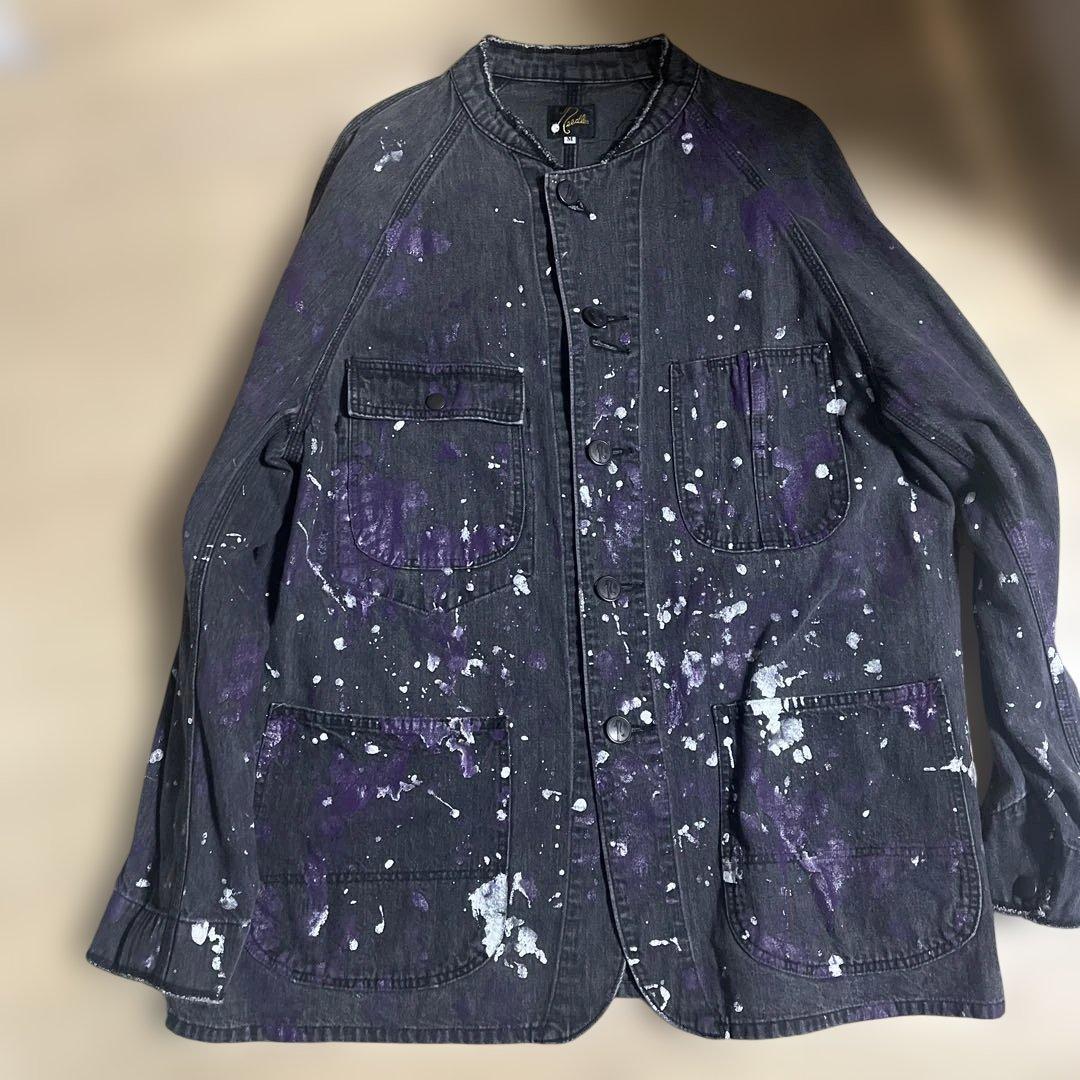 Needles ニードルズ ペイント ペンキ加工 チョアコート ジャケット