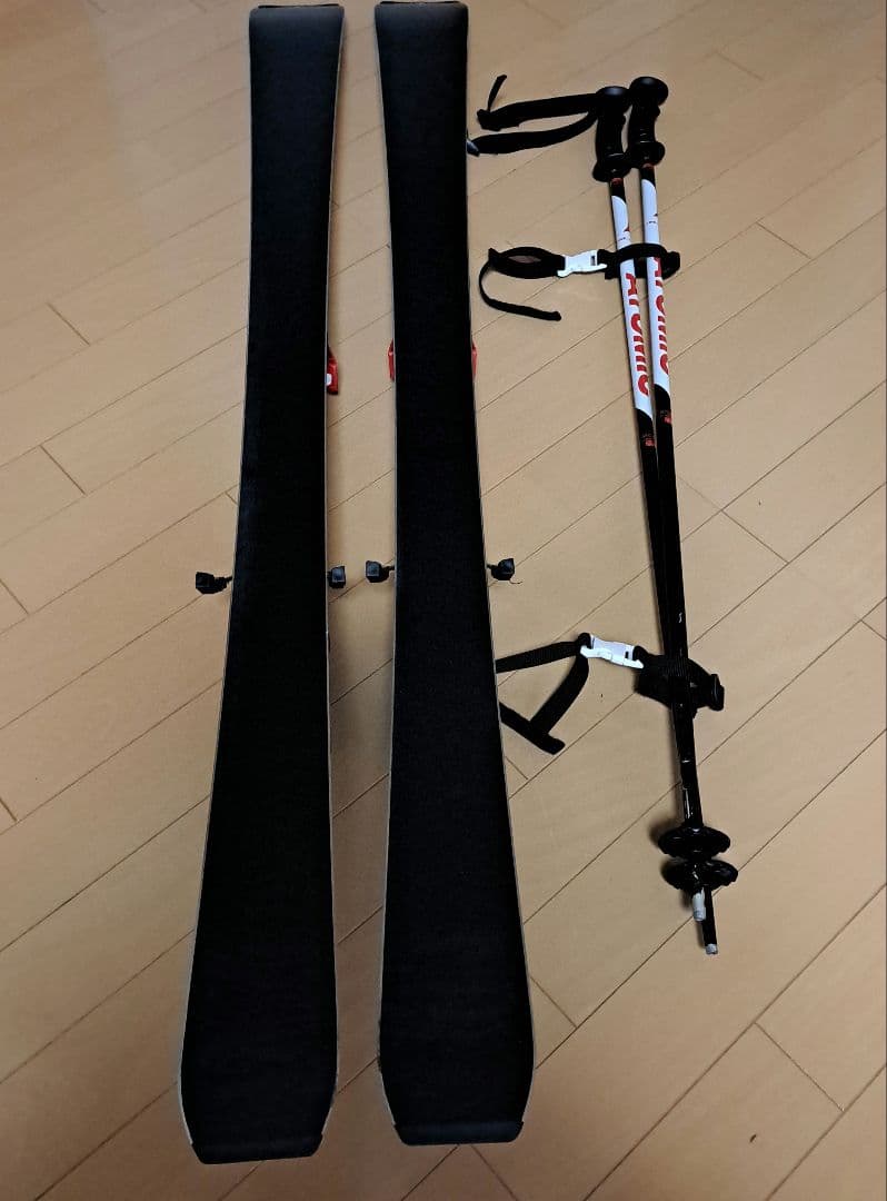 Atomic JX 130 　スキー、ポールセット