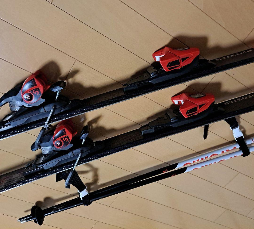 Atomic JX 130 　スキー、ポールセット