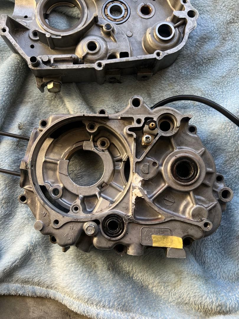 モンキー6Vケース改 強化オイルポンプ、高速ベアリング付き