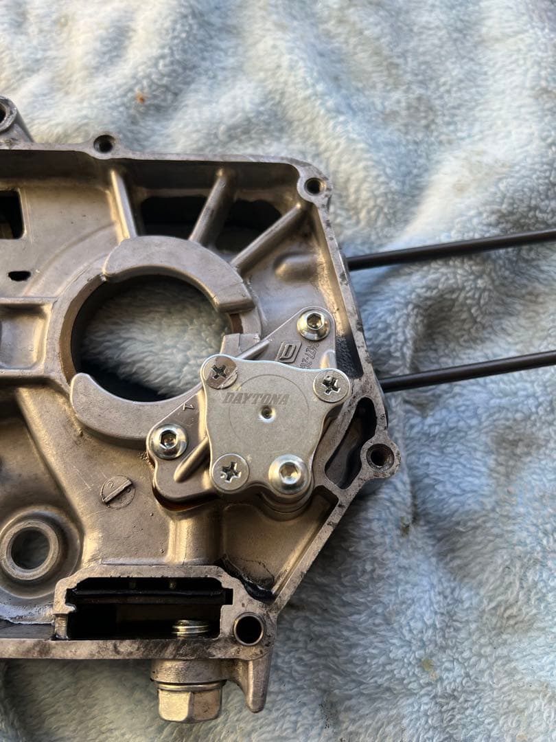 モンキー6Vケース改 強化オイルポンプ、高速ベアリング付き