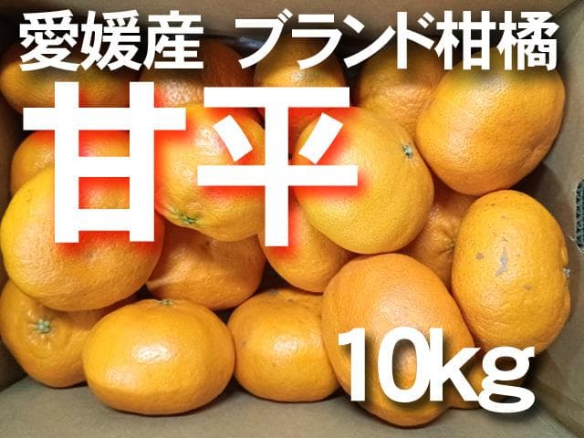 【送料無料】愛媛産　甘平　かんぺい　３L　約10ｋｇ（5ｋｇｘ2箱）