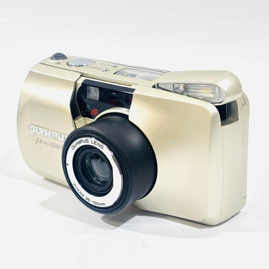★動作品★【A1457】OLYMPUS μ ZOOM 105 ミュー