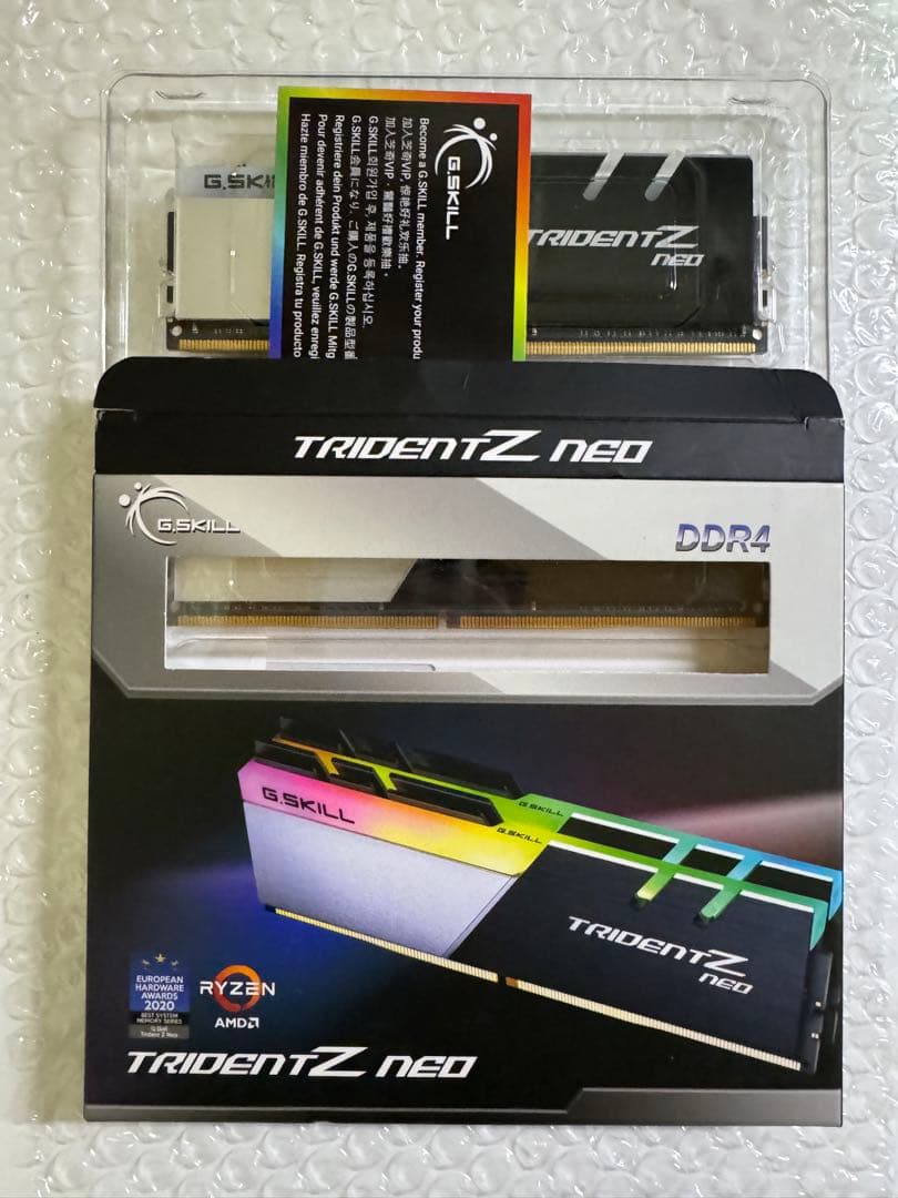 G.SKILL DDR4-3600MHz 32GB(16GBx2）