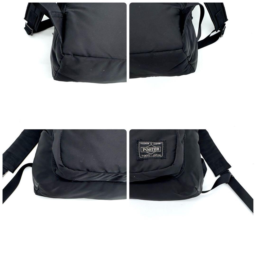 美品✨ポーター リュック タンカー TANKER ブラック ナイロン