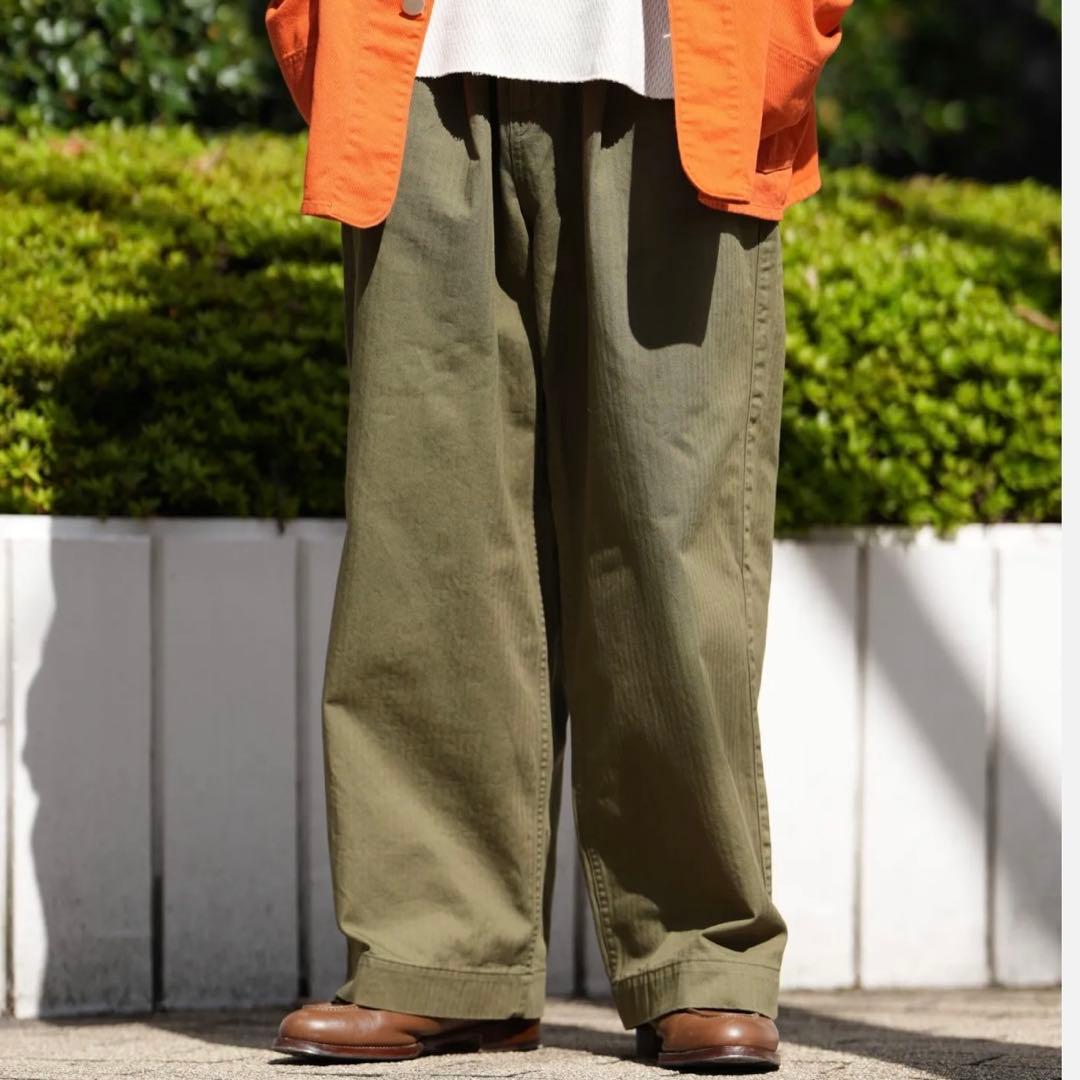 【美品】GURANK 25AW HB WORK PANTS size34