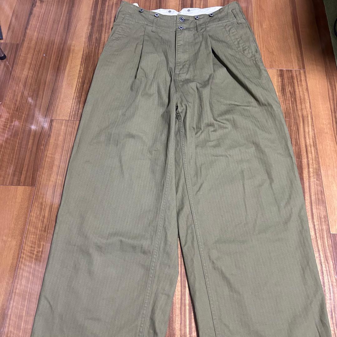 【美品】GURANK 25AW HB WORK PANTS size34