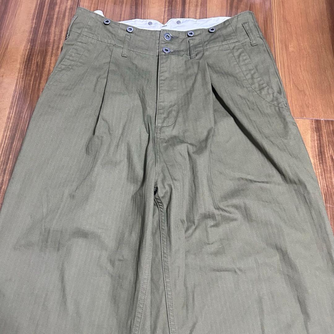 【美品】GURANK 25AW HB WORK PANTS size34