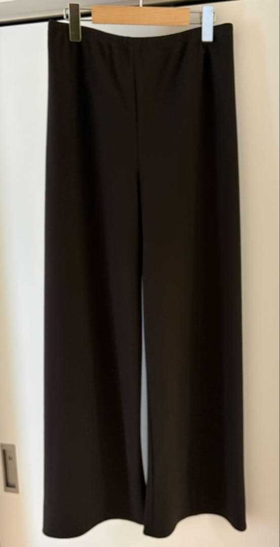 AP STUDIO エラスティックパンツ　ブラウン　38