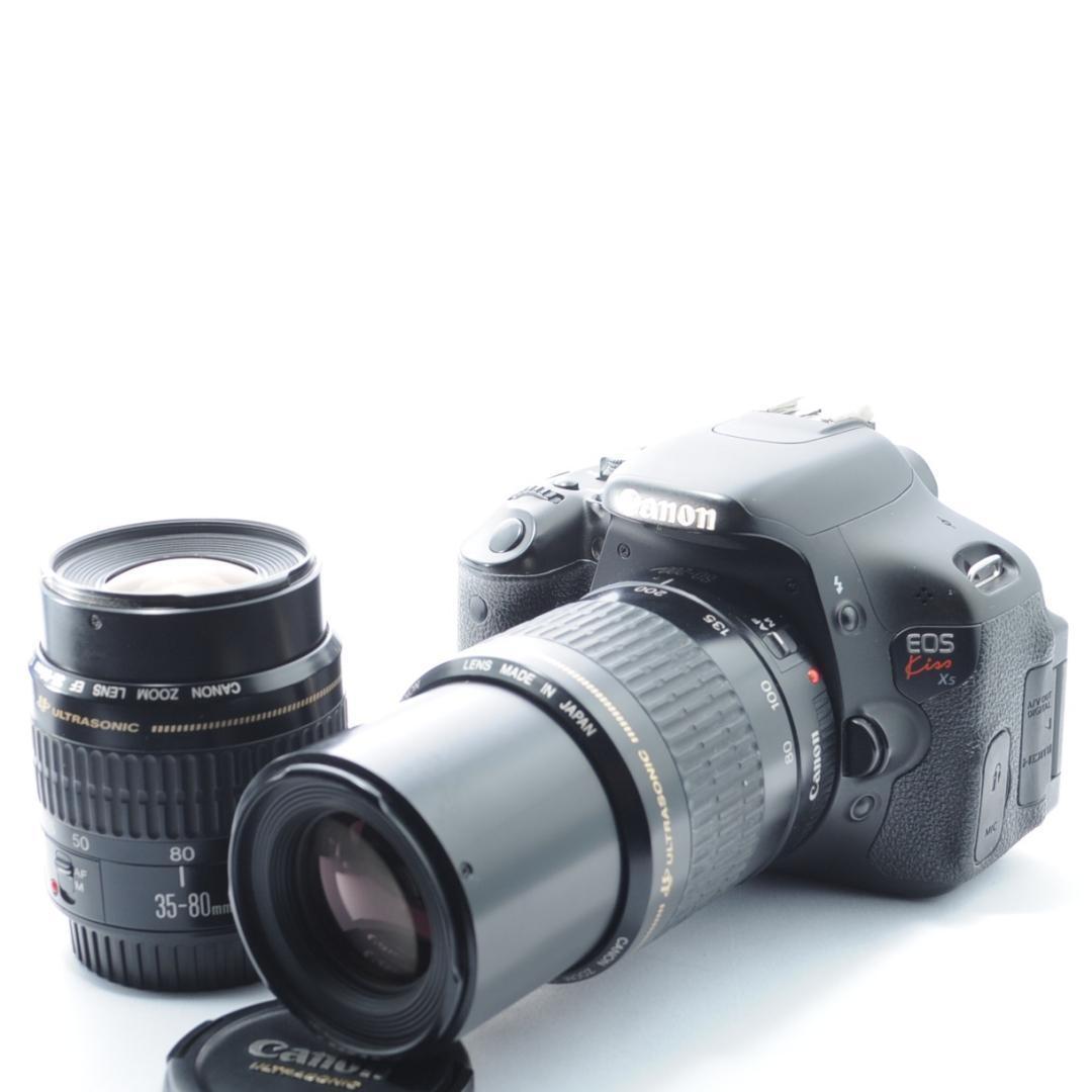 風景も家族も綺麗に❤️Canon Kiss X5✨望遠＆標準レンズですぐ使える