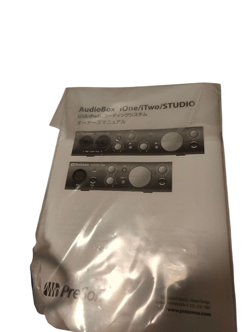 ま*う様 PreSonus Audiobox iTwo Studio