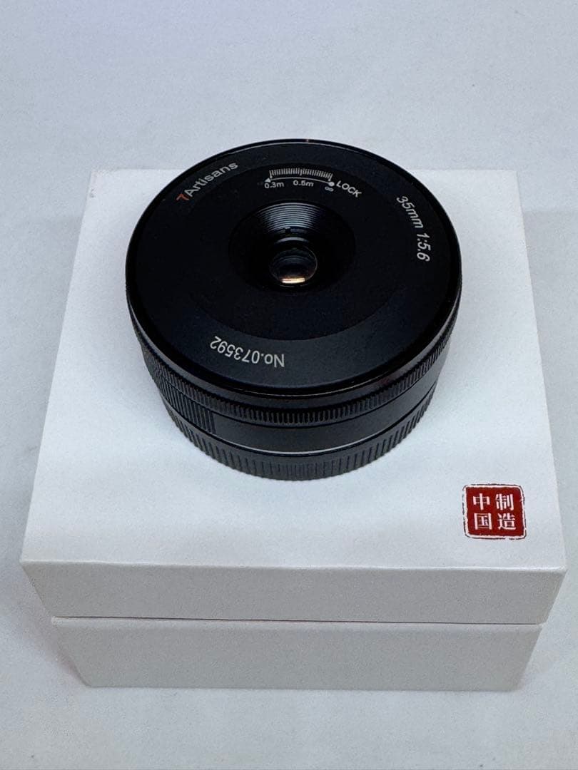 7Artisans 35mm f/5.6 単焦点レンズ 元箱付き