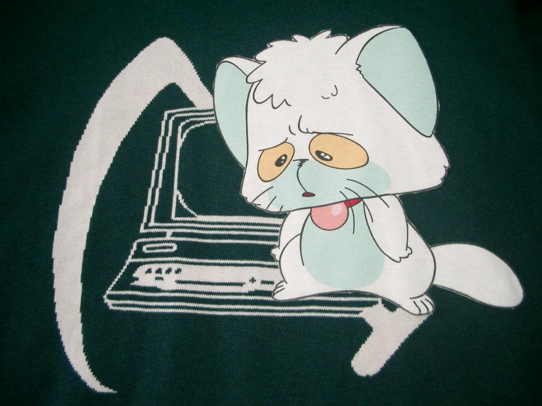 19ss UNDERCOVER クリィミーマミ ネガ ポジ 長袖ニットセーター