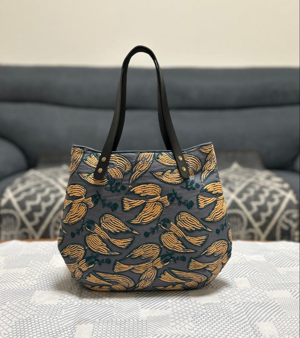 ああ 様 followingday コロりんトート(持ち手レザー)