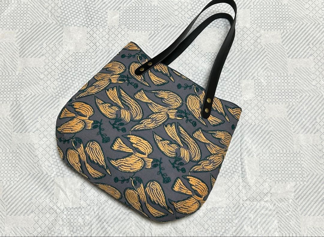 ああ 様 followingday コロりんトート(持ち手レザー)