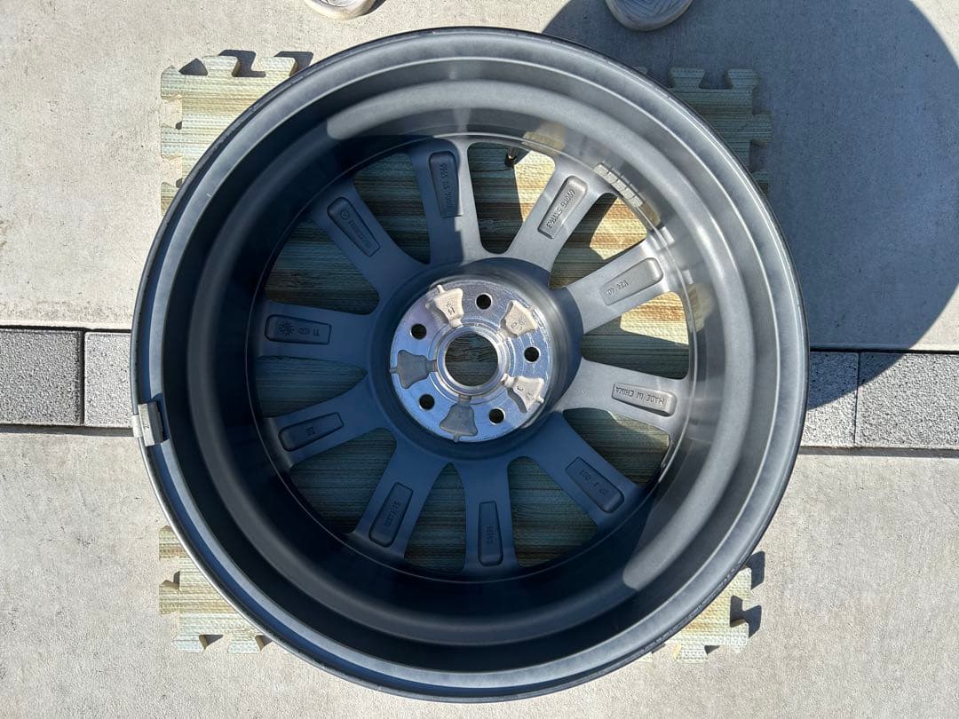 18インチ ダークグレー ホイールセット