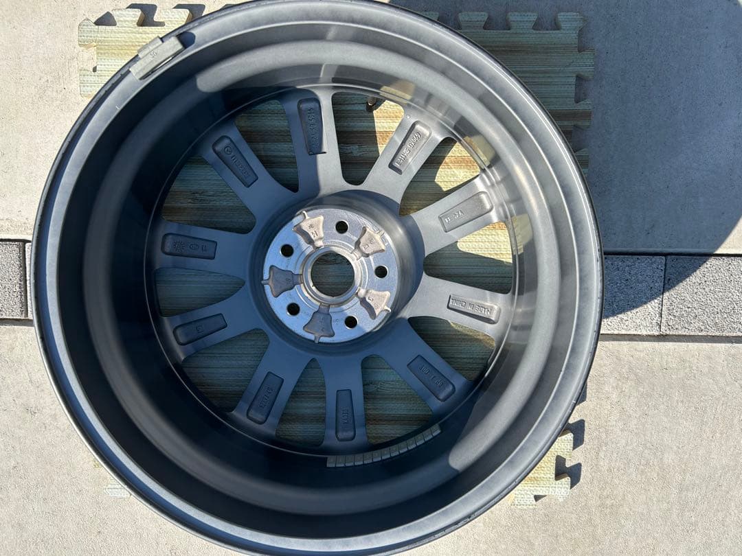 18インチ ダークグレー ホイールセット