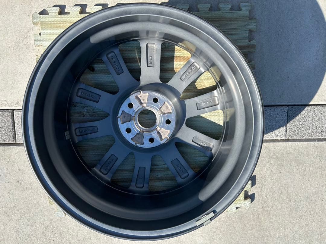 18インチ ダークグレー ホイールセット